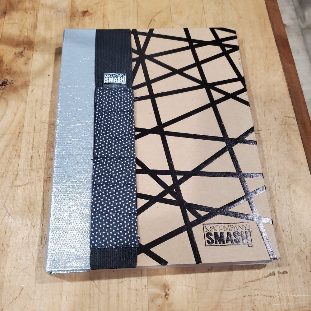 K&Company SMASH Book Folio in Couture Style Scrapbook Junk Journal